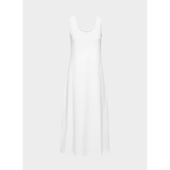 Aritzia Babaton InterLock Cotton Hilma Dress, White, Large - Picture 2 of 4